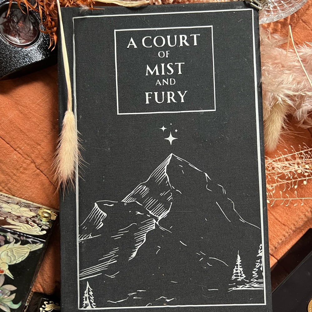 A court of mist and fury my Sarah j Maas hardcover rebind
